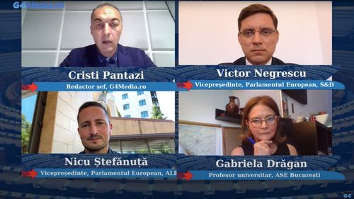 Vicepreședinții români ai Parlamentului European, în direct la G4Media: ”Am luat peste 400 de voturi, cam cât a luat președinta UE” / ”Trebuie să ne asigurăm că Europa domină această tranziție verde. Dacă ne punem toți panouri fabricate în China nu am făcut nimic„