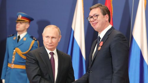 Preşedintele Serbiei, Aleksandar Vucic, a discutat cu Putin pentru prima dată în doi ani şi jumătate