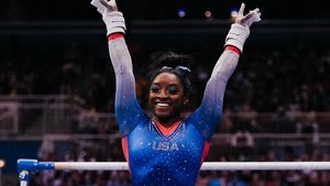 Simone Biles a câștigat al 22-lea său titlu mondial după ce s-a impus în finala de la bârnă