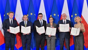 Criza statului de drept din Polonia / Parlamentul polonez a organizat ceremonia de depunere a jurământului judecătorilor Curții Constituționale, președintele Karol Nawrocki spune că este ilegală