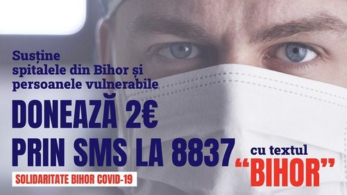 Aparatură medicală şi kituri de testare, achiziţionate pentru spitalele din Oradea prin campania umanitară „Solidaritate Bihor Covid-19”