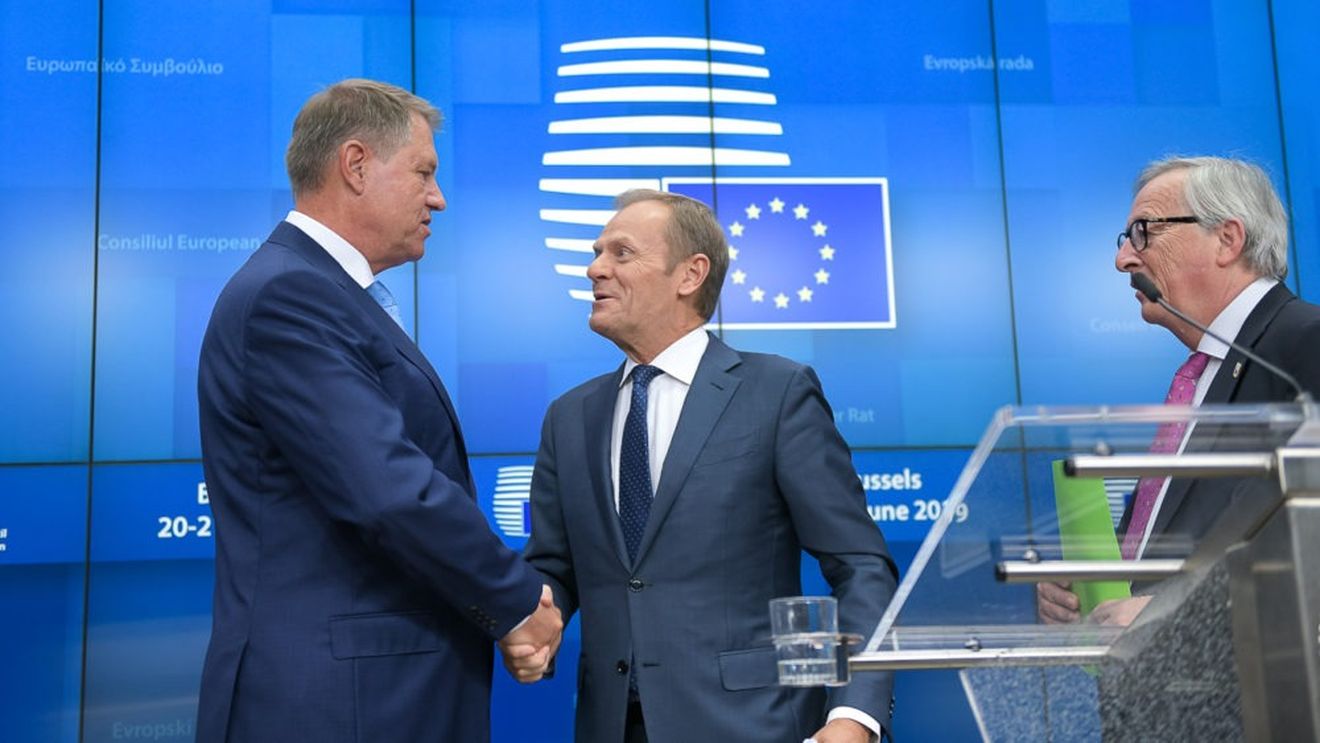 Președintele Iohannis, întâlnire cu premierul polonez Donald Tusk la Bruxelles