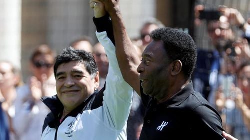 Pele, fericit după finala Campionatului Mondial: "Ce cadou a fost să urmăresc acest spectacol pentru viitorul sportului nostru/ Diego zâmbeşte acum"