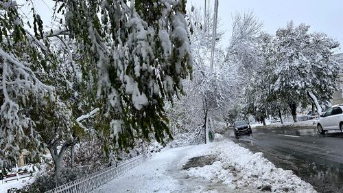Ceață și ninsoare pe drumurile din țară, luni dimineața / Nu sunt impuse restricții de trafic 