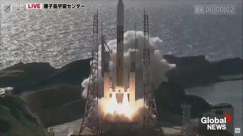 VIDEO O rachetă japoneză cu un modul lunar la bord a fost lansată cu succes