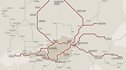 Tren direct Cluj-Oradea-Viena din 2019. Austriecii de la ÖBB intră pe piaţa de transport călători din Romania