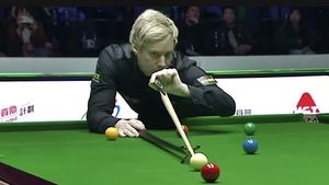VIDEO Gafă incredibilă la CM de snooker: i-a făcut cadou adversarului un joc fără să-și dea seama și va fi amendat