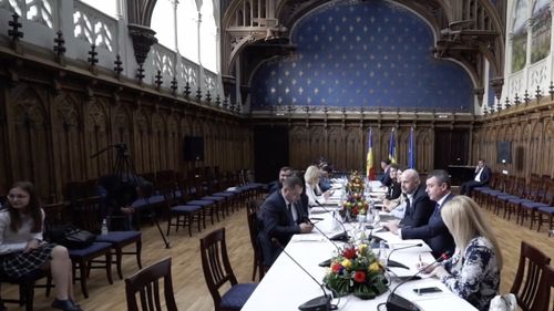 VIDEO Parlamentari români și moldoveni, declarație comună la Iași în vederea sprijinirii aderării Republicii Moldova la UE