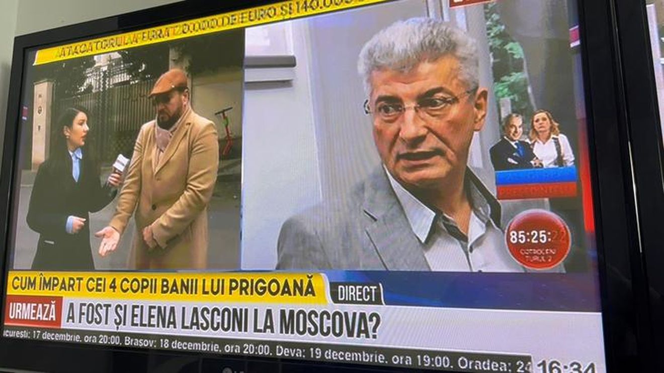 Derapaj: România TV, burtiere care lipesc imaginea Elenei Lasconi de Moscova