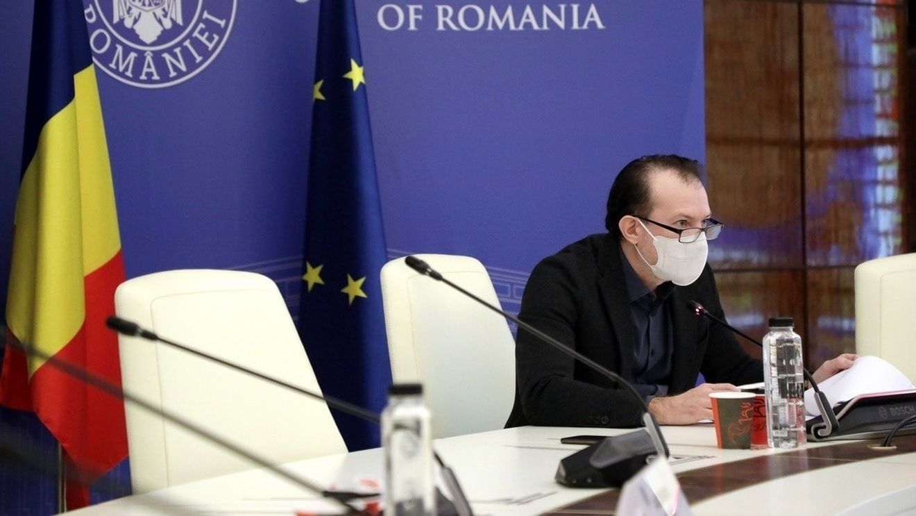 Premierul Florin Cîţu: Evoluția în V care a caracterizat economiile europene în perioada pandemică va duce foarte curând și România pe panta ascendentă, odată cu ridicarea restricțiilor sanitare
