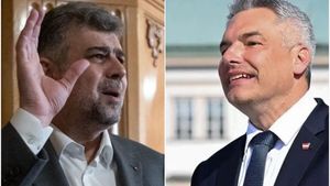 Ciolacu, felicitat de ziua lui de austriacul Nehammer printr-o scrisoare: Consider că e o „dezghețare” a relațiilor cu Austria
