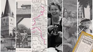 ”Via Transilvanica”, acum 78 de ani: O americancă străbate România pe bicicletă și scrie în ”National Geographic” / Fiica lui Sadoveanu condamnă jurnalul: ”O interesează grozav saşii, vorbeşte numai de ei, în loc să se intereseze şi de adevăraţii autohtoni”