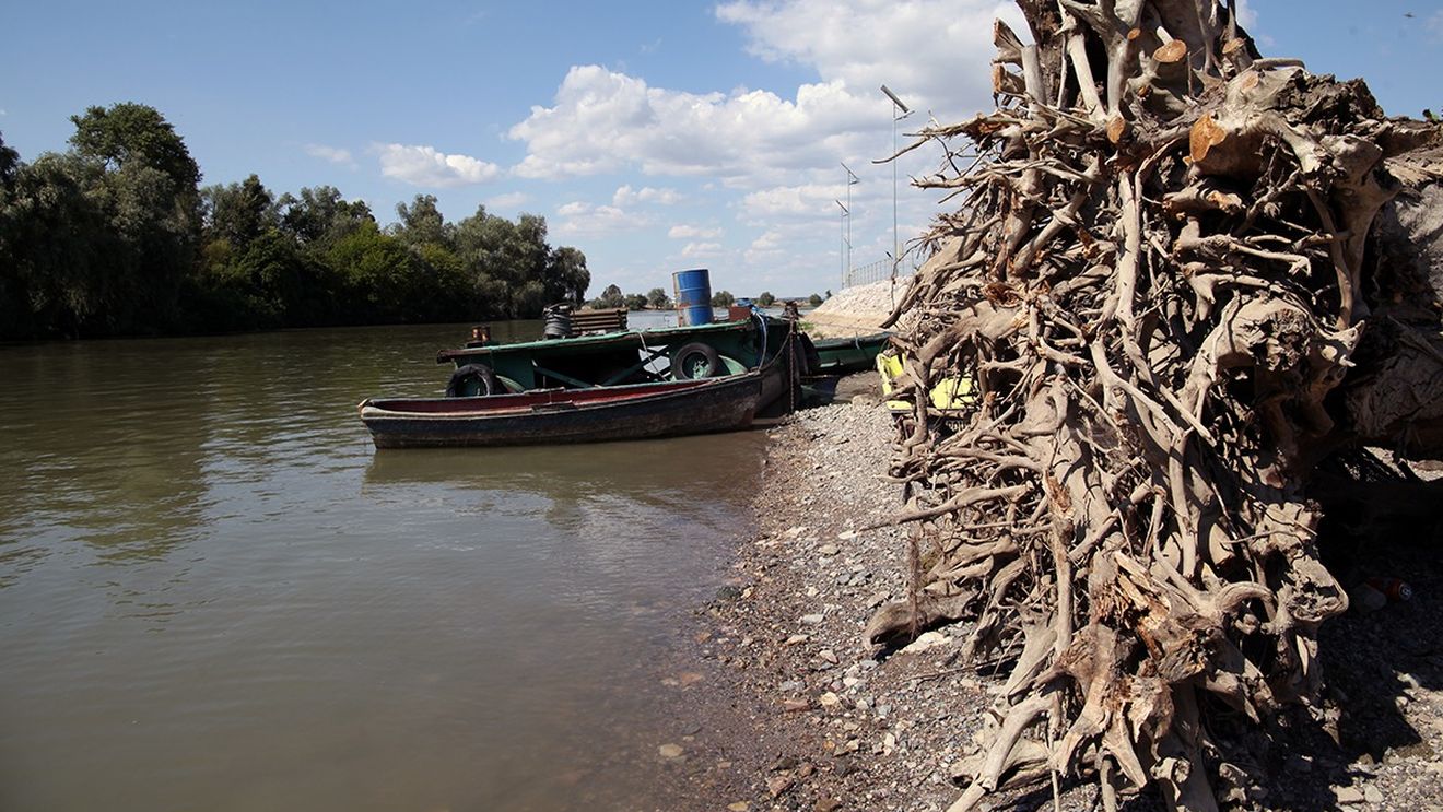 Nivelul scăzut al apei pe Dunăre perturbă transportul maritim din Ungaria / A fost cea mai secetoasă lună iunie din 1901 / Este posibil ca tarifele să crească, navele fiind nevoite să-şi reducă încărcătura