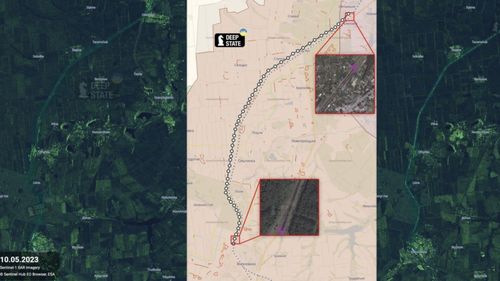 “Trenul Țarului”: Rușii au construit o linie de fortificație de 30 de kilometri formată din peste 2.000 de vagoane de tren