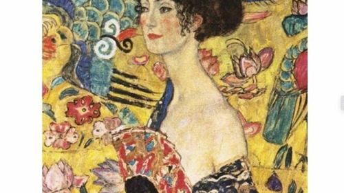 Tabloul de Klimt "Doamna cu evantai"  a doborât recordul de vânzare în Europa, fiind achizițonat cu 86 de milioane de euro