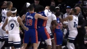 VIDEO Bătaie ca-n filme în NBA: Șapte jucători eliminaţi în timpul meciului Minnesota vs Detroit