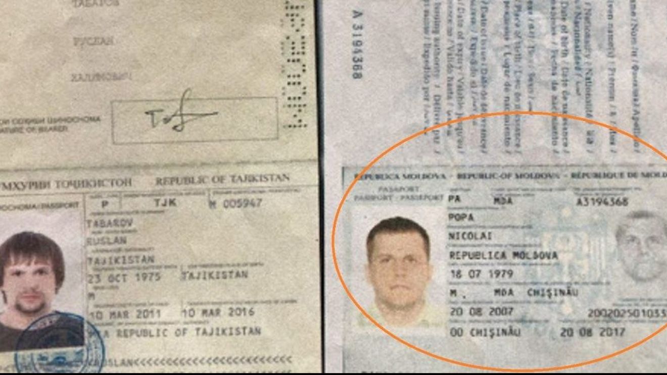 Unul dintre agenții serviciului secret rusesc GRU, implicat în acțiuni ostile în UE, folosește un pașaport moldovenesc cu numele Nicolai Popa