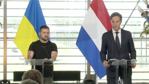 VIDEO Zelenski anunță că a căzut de acord cu Mark Rutte în privința numărului avioanelor de luptă F-16 care for fi furnizate Ucrainei