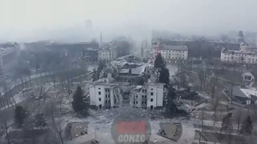 VIDEO Noi imagini arată amploarea distrugerilor din Mariupol