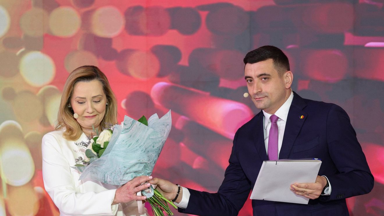 George Simion și-a făcut clip electoral după ce a părăsit dezbaterea candidaților la prezidențiale organizată de Digi24: Alții trebuiau să fie candidații