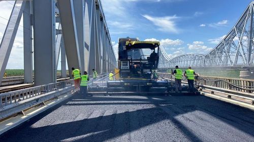 CNAIR: Reîncep lucrările de reabilitare la Podul de la Cernavodă/ Termenul de finalizare este februarie 2023