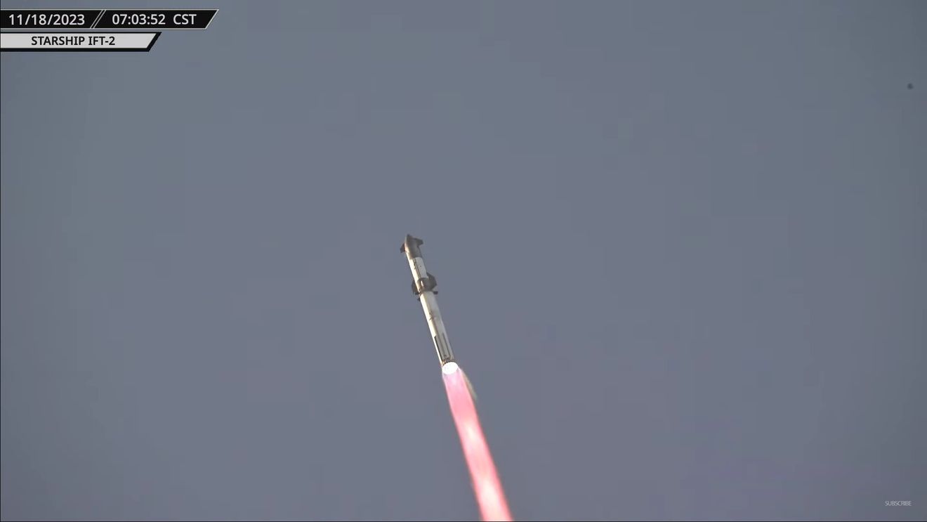 VIDEO UPDATE Lansarea navei Starship: SpaceX pierde racheta, dar ajunge mai departe decât la prima lansare