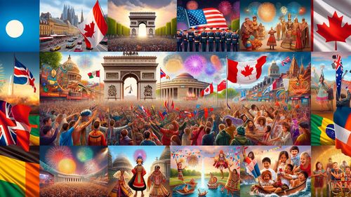 Tradiții globale: sărbătorirea zilei naționale în România și în jurul lumii / Articol scris cu AI