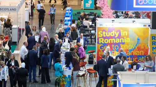 Universitățile din România și Republica Moldova au fost împreună, în premieră, în cadrul aceluiași stand, la EAIE 2025, conferința internațională de Educație de la Göteborg