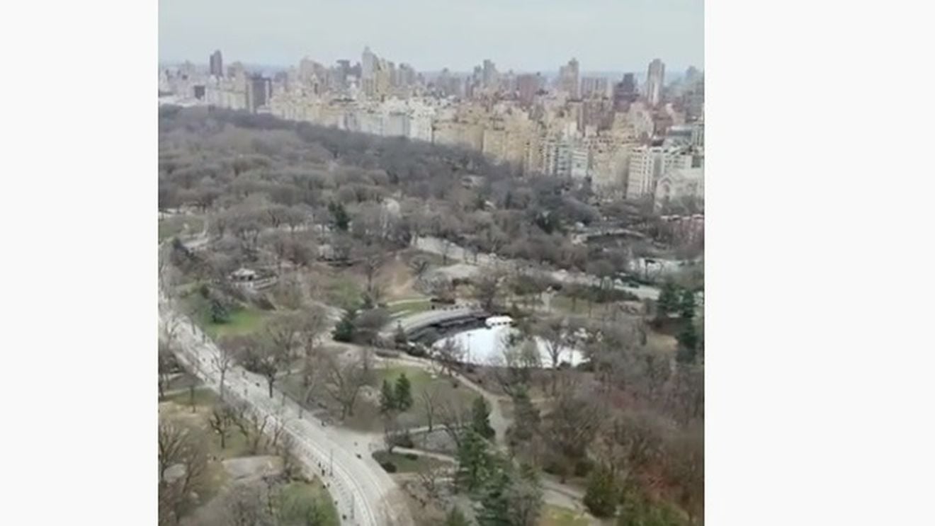 VIDEO Central Park din New York, pustiu din cauza epidemiei