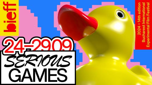 Festivalul Internațional de Film Experimental București (BIEFF) va avea loc între 24 și 29 septembrie. Tema: „Jocuri Serioase”