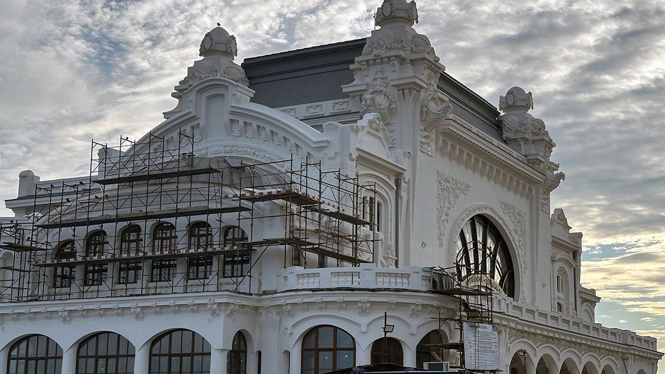 Lucrările la Cazinoul din Constanța s-ar putea încheia luna viitoare, susține CNI / Monumentul istoric simbol a intrat în renovare în 2020, după un deceniu de birocrație