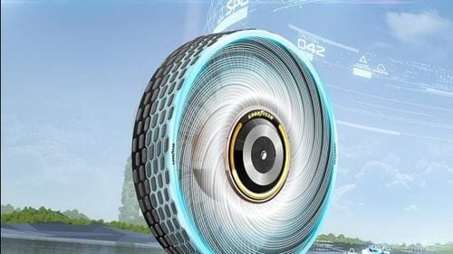 VIDEO Goodyear lansează un concept de anvelopă adaptată condițiilor meteo și care nu trebuie schimbată niciodată