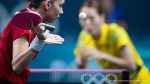 Bernadette Szocs, calificată în optimi la simplu feminin, la Campionatul Mondial de Tenis de masă de la Doha