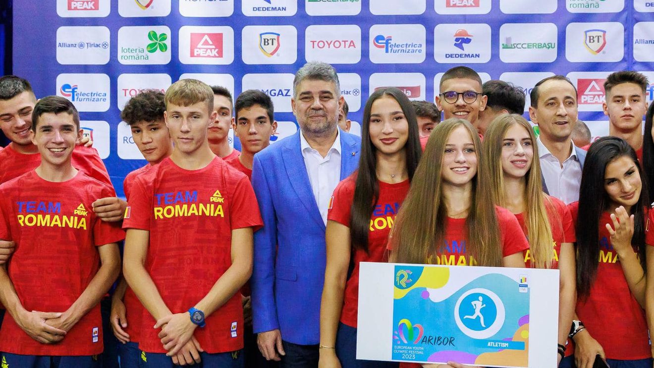 Marcel Ciolacu: România a confirmat că redevine o forţă europeană, fiind umăr la umăr cu Franţa, a treia în clasamentul final al Festivalului Olimpic al Tineretului European
