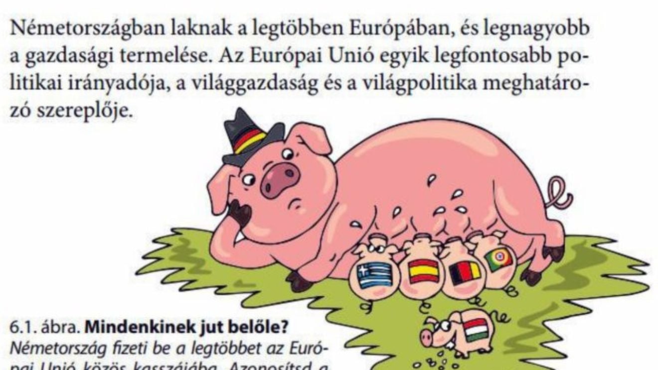 Manual de Geografie din Ungaria: Transilvania e casa maghiarilor, Germania este scroafa care nu hrănește Budapesta