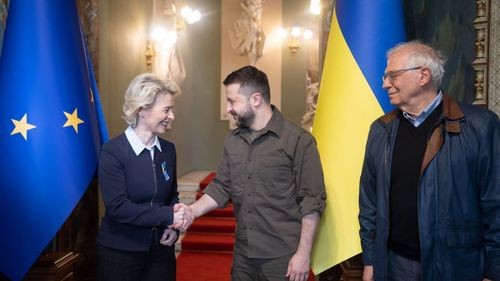 Ursula von der Leyen și 15 comisari europeni merg la Kiev pentru summitul Ucraina - UE. Comisarul român Adina Vălean nu apare pe lista participanților