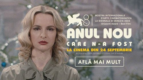 Pregătește-te să vizionezi cel mai bun film din secțiunea Orizzonti a Festivalului Internațional de Film de la Veneția - „Anul Nou care n-a fost” - acum pe marile ecrane! (P)