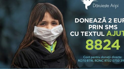 Asociația Dăruiește Aripi, care a construit de la zero o secție de nou-născuți în Spitalul Județean Constanța, direcționează toate fondurile pentru lupta împotriva coronavirusului/ Asociația a distribuit un număr impresionant de echipamente de protecție către spitalele din județ și din țară