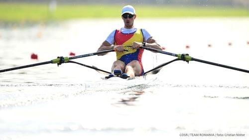 JO Paris 2024: Mihai Chiruță a ratat calificarea în finala A la canotaj simplu vâsle