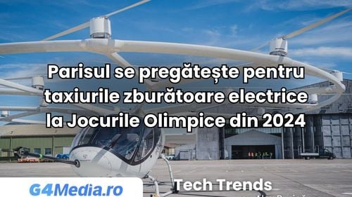 Viitorul mașinilor zburătoare: Realitatea devine SF la Jocurile Olimpice din 2024