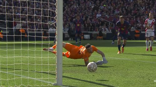 FC Barcelona, victorie scurtă cu echipa lui Rațiu, Rayo Vallecano, scor 1-0