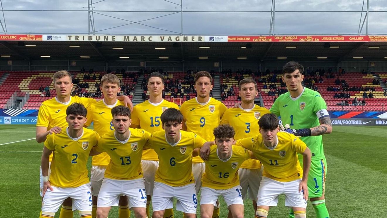 Naționala Under-19 a României a încheiat ultima etapă a calificărilor la Europeanul de fotbal din vară cu o înfrângere în fața Franței