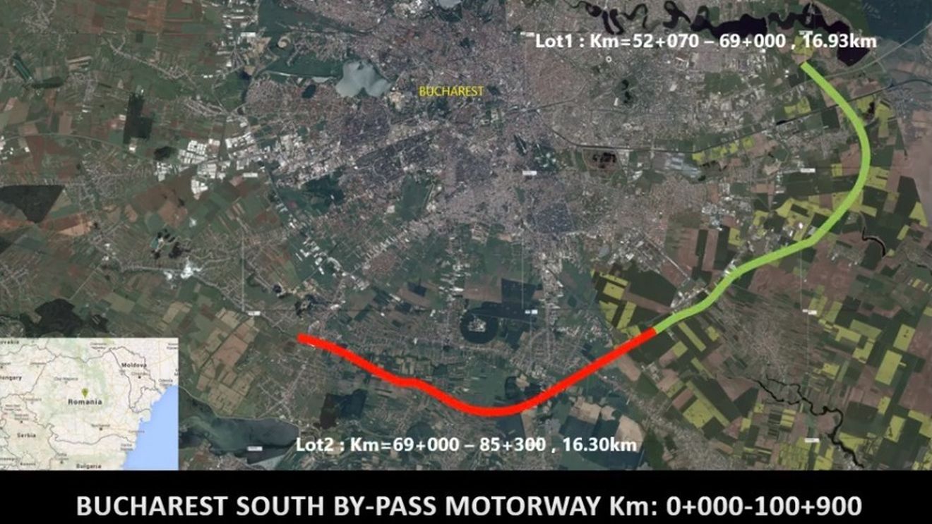 Autostrada de Centură Sud (A0): S-a semnat contractul pentru realizarea lotului 1. Turcii de la Alsim Alarko vor realiza, în total, 33 din cei 52 de kilometri ai autostrăzii