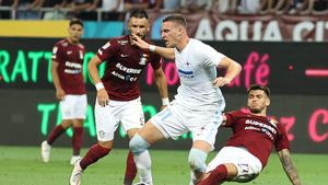 Rapid a învins FCSB cu 1-0, în primul derby după revenirea giuleștenilor în Liga I