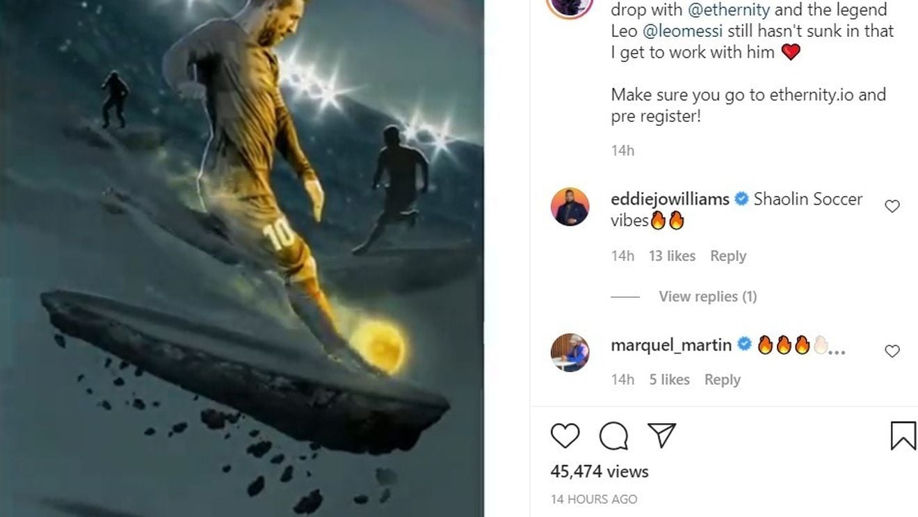 Lionel Messi lansează colecția de artă digitală "Messiverse"