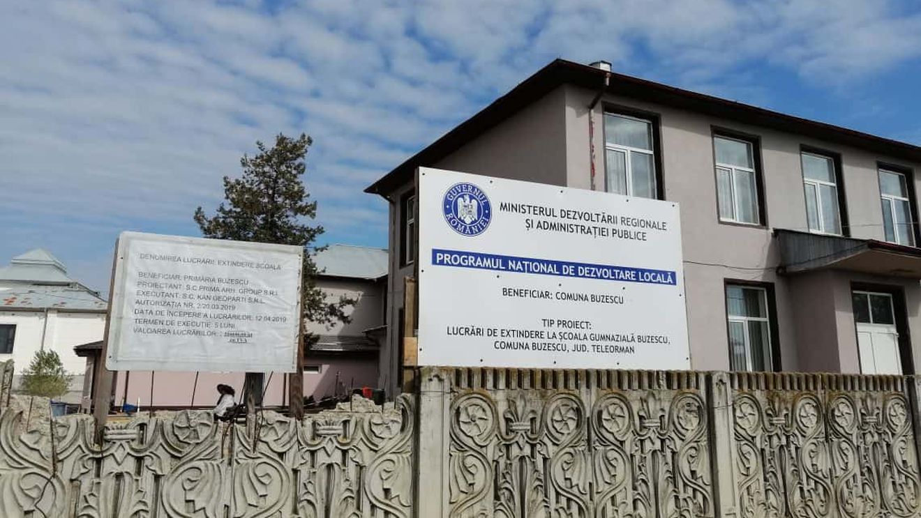 Cheltuieli scandaloase prin PNDL: 80.000 de euro pentru toaleta unei școli din Teleorman, "investiție" care stă închisă la 2 luni de la începerea școlii