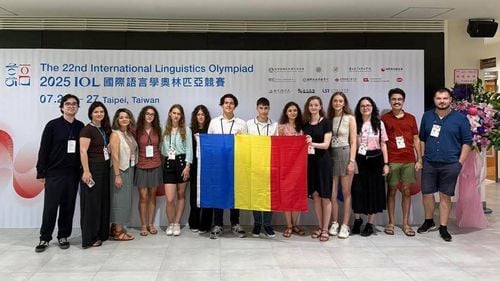 Medalie de aur, cinci medalii de bronz și două mențiuni pentru elevii români olimpici internațional la Lingvistică – IOL 2025 Taiwan / România va organiza olimpiada în 2026