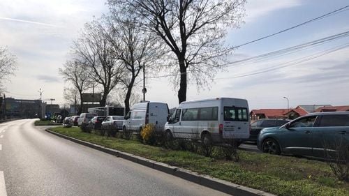 Cozi de 16 ore pentru camioanele care ies din România spre Ucraina pe la Siret