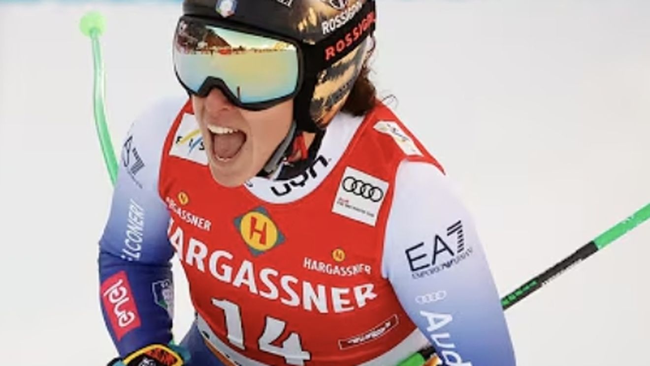 VIDEO Federica Brignone a câştigat proba de super-G de la Kvitfjell