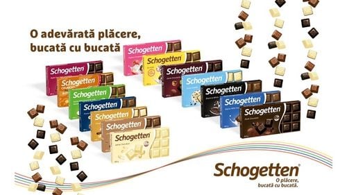Indiferent de ocazie sau aromă, Schogetten îți va îndeplini fiecare dorință, bucată cu bucată! Cu o varietate tentantă de arome, Schogetten este ciocolata care ne încântă mereu cu mici gustări, de peste jumătate de secol (P)